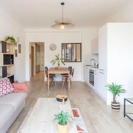 L53 Staywiz Us - 1br Des Postes, Place Massena Terrace & Ac Niza